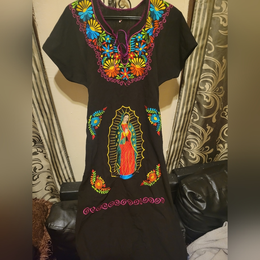 Mexican dress Our Lady of Guadalupe